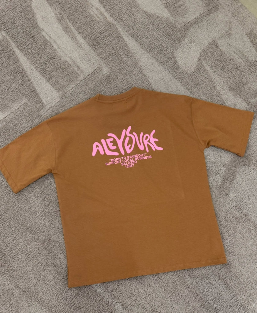 Aleyesure Bubble Tobacco - Oversize Tee Support Local Business