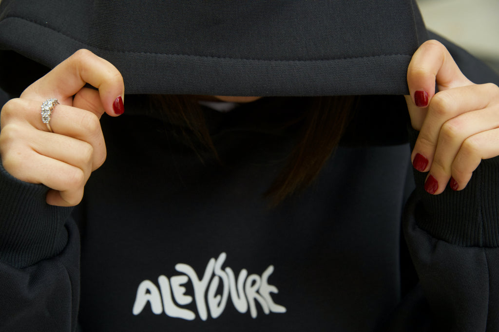 Aleyesure Piombo - Oversize Hoodie Support Local Business