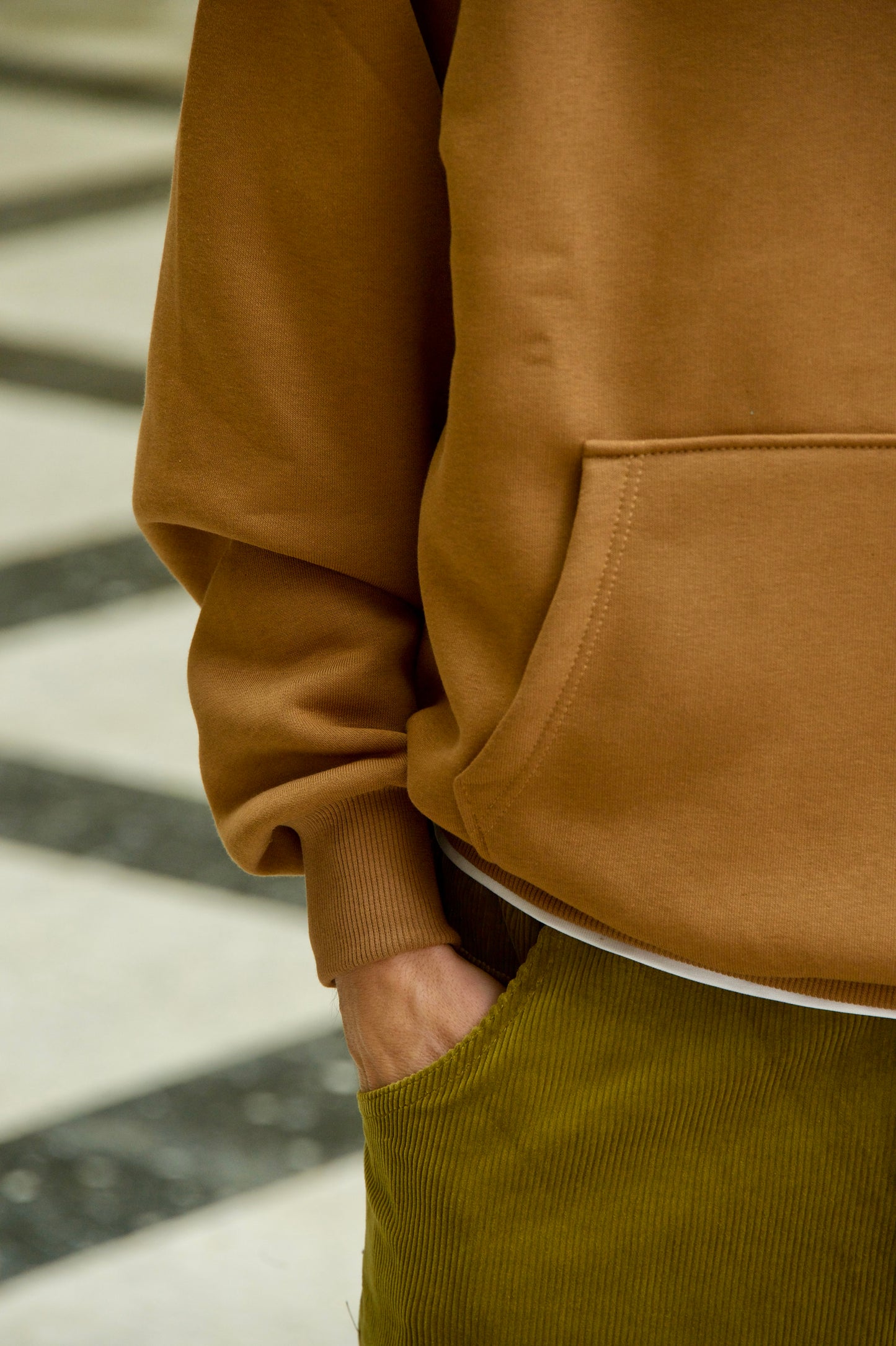 Aleyesure Tobacco Bubble - Oversize Hoodie Support Local Business