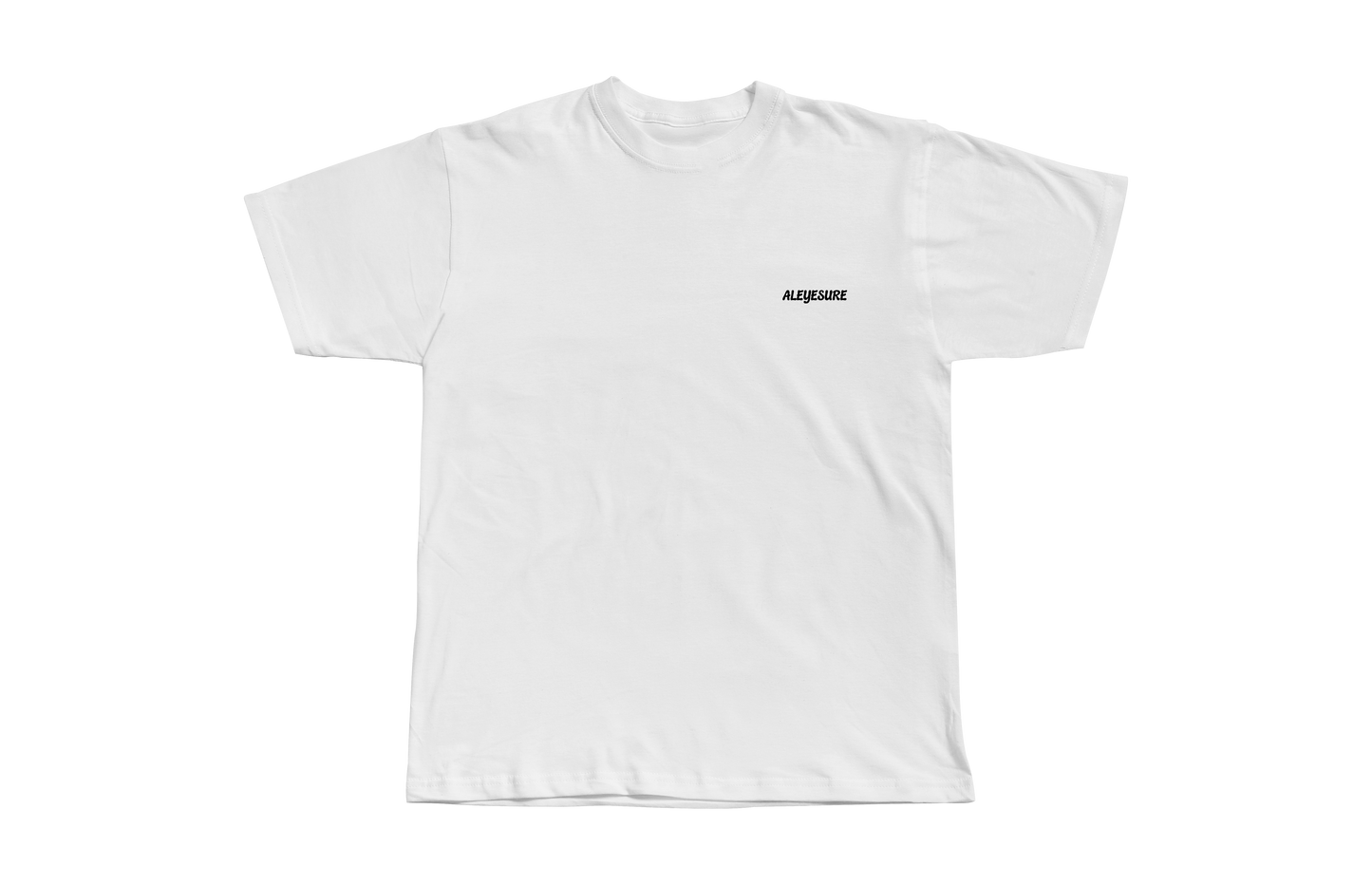 Aleyesure White - Basic Logo Tee