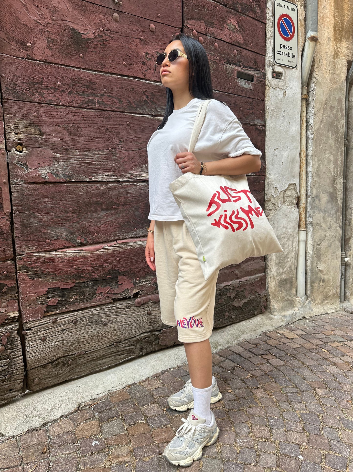 Baggy Short Aleyesure Beige