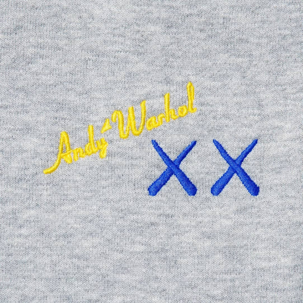 Kaws Pantaloni Tuta Stampa UT KAWS + Warhol Grey