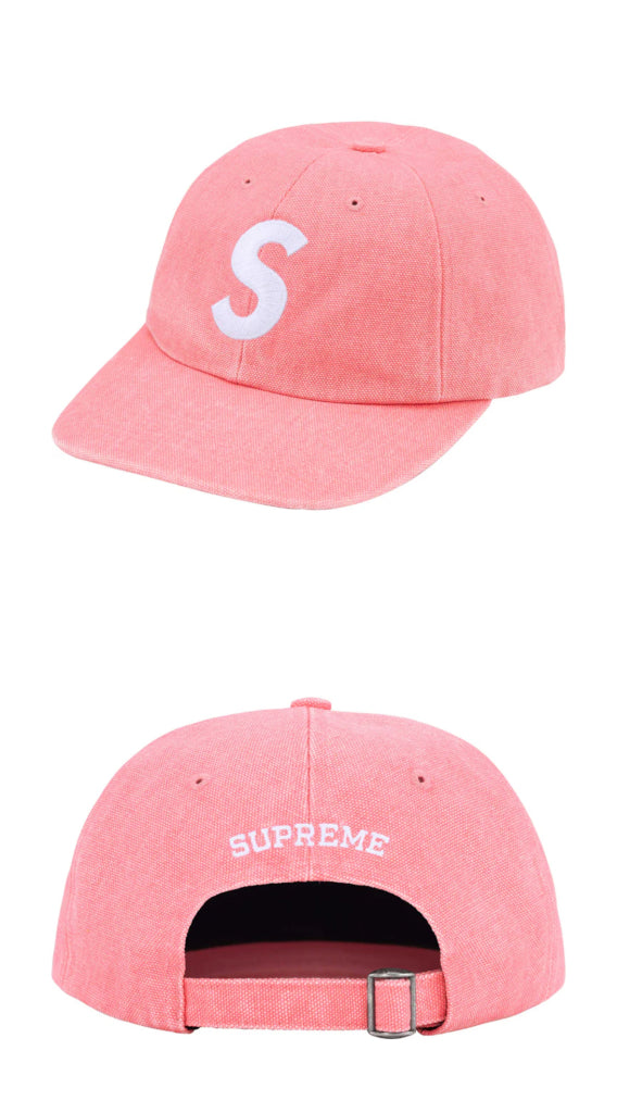 Supreme Pigment S Logo 6-Panel Pink