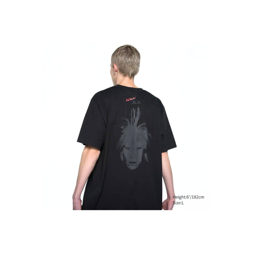 Kaws T-Shirt Stampa UT KAWS + Warhol