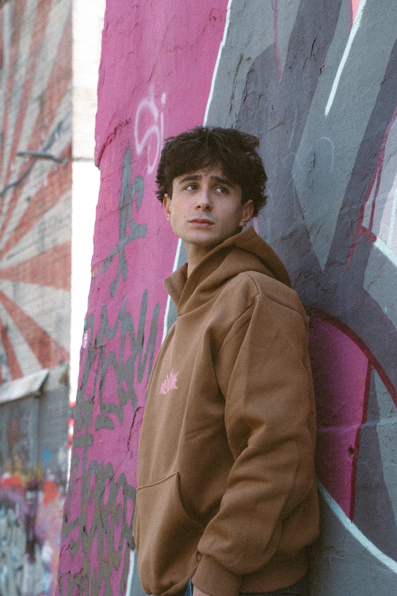 Aleyesure Tobacco Bubble - Oversize Hoodie Support Local Business