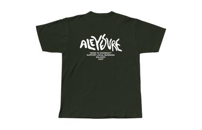Aleyesure Military Green - Oversize Tee Support Local Business