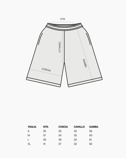 Baggy Short Aleyesure Beige