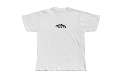 Aleyesure White - Oversize Tee Support Local Business
