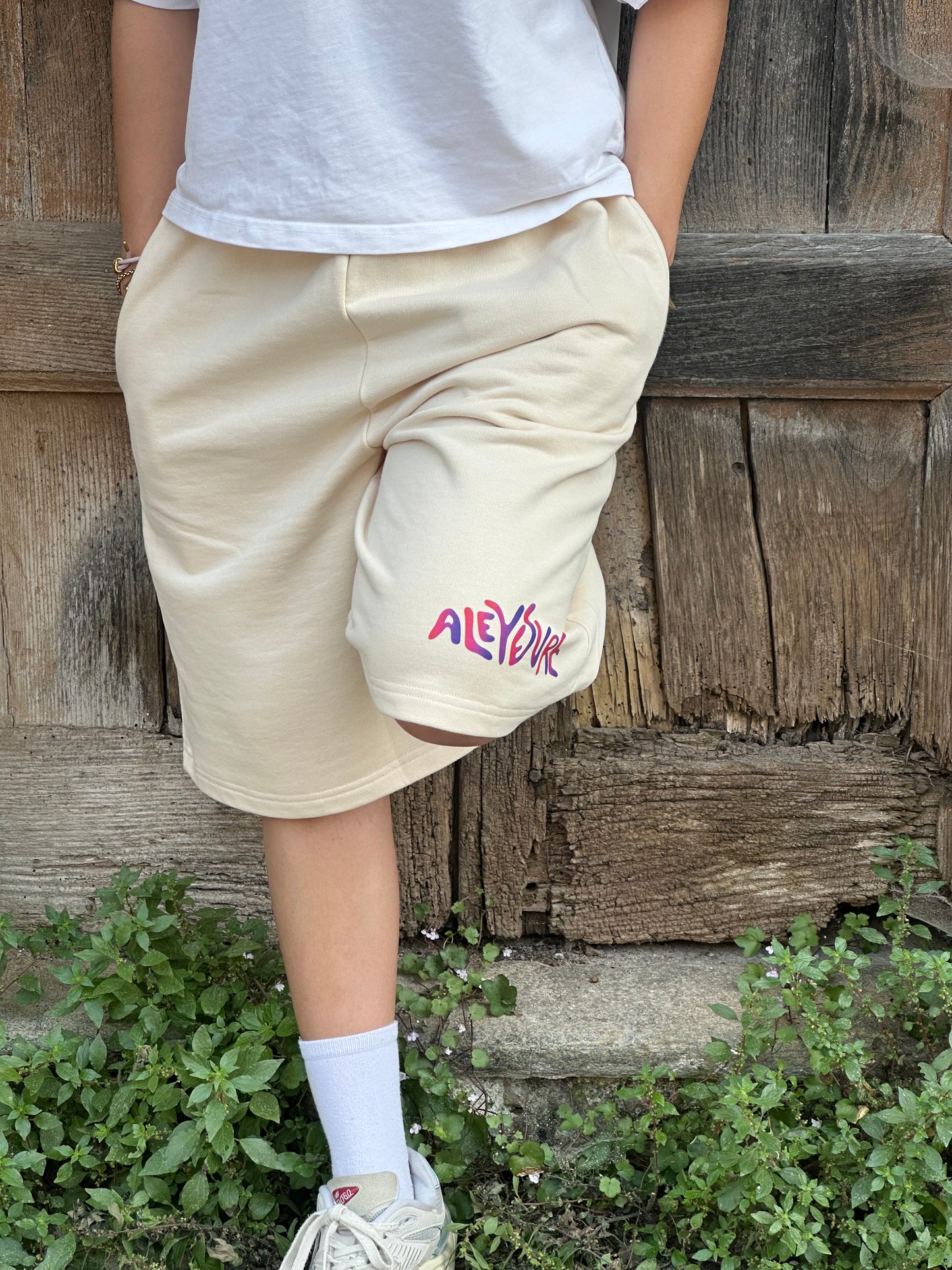 Baggy Short Aleyesure Beige