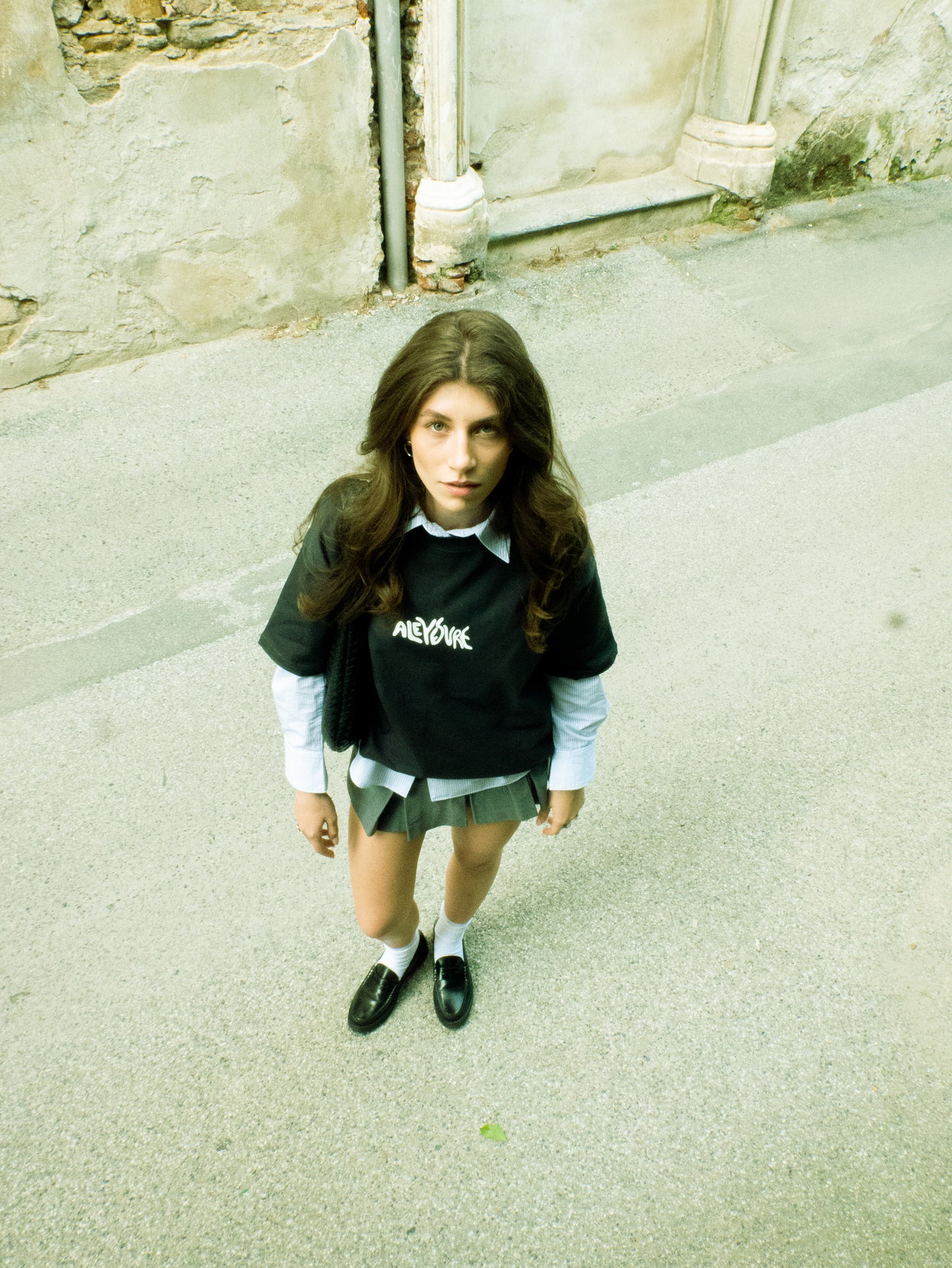 Aleyesure Piombo - Oversize Tee Support Local Business